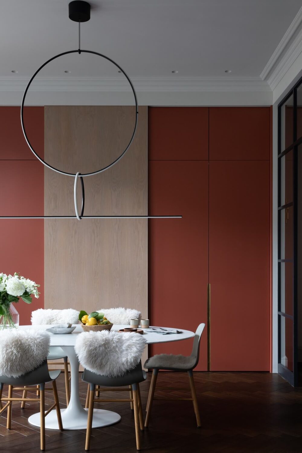 dining-room-orange-red-wardrobes-nordroom