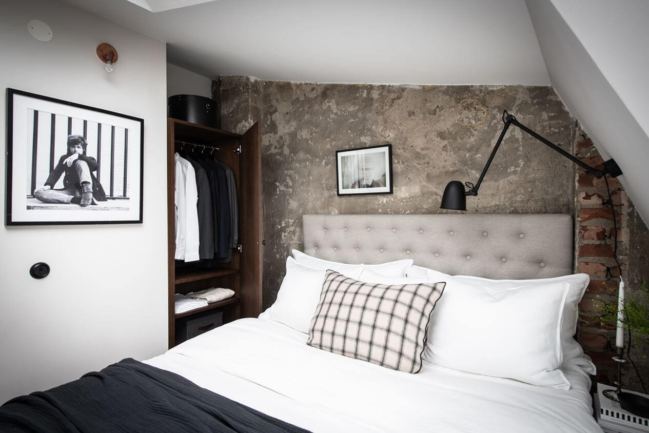 bedroom-slanted-ceiling-raw-wall-nordroom