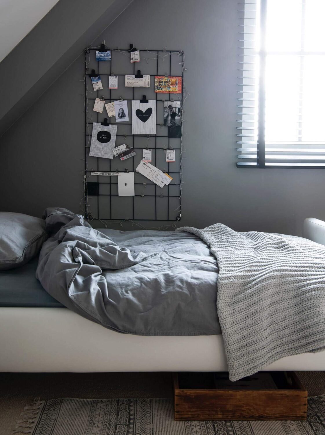 bedroom-gray-walls-sloped-ceiling-nordroom