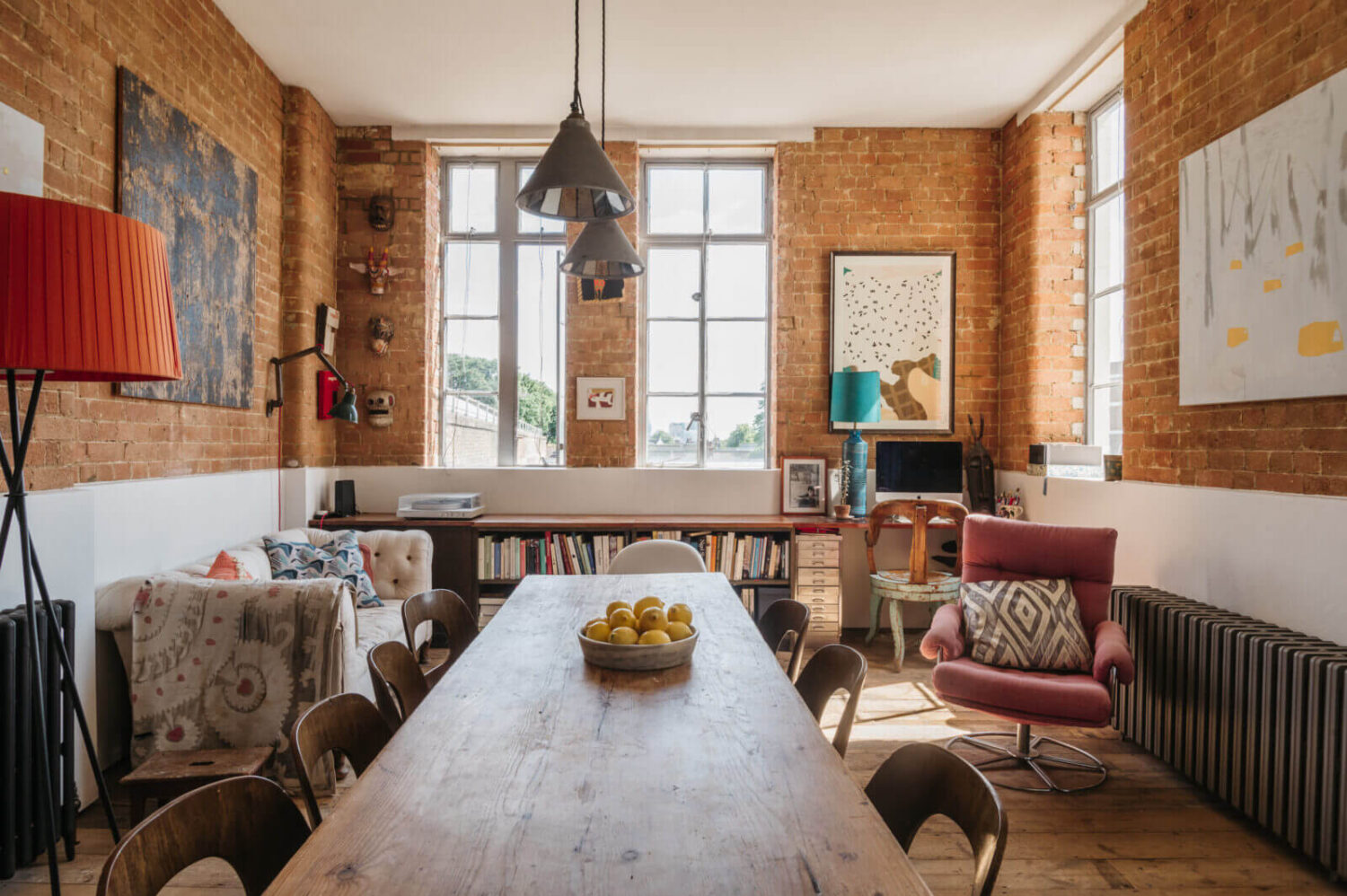 dining-room-brick-walls-wooden-floor-london-flat-nordroom