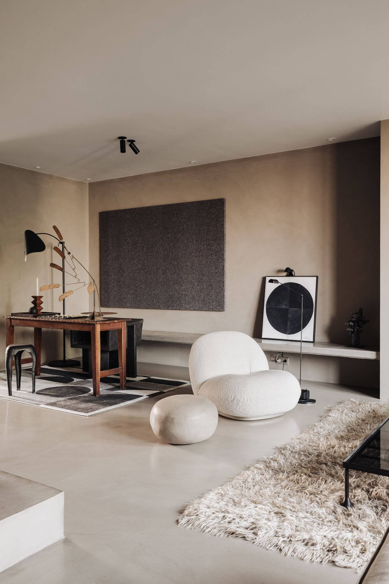 Light Gray Design Apartment in Amsterdam