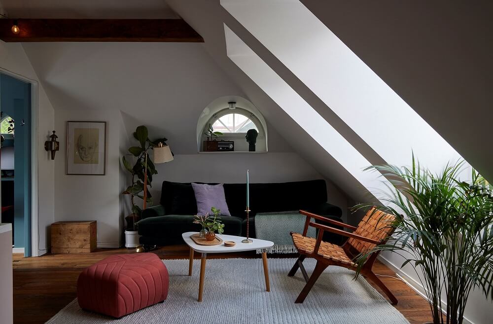 attic-living-room-velvet-green-sofa-nordroom