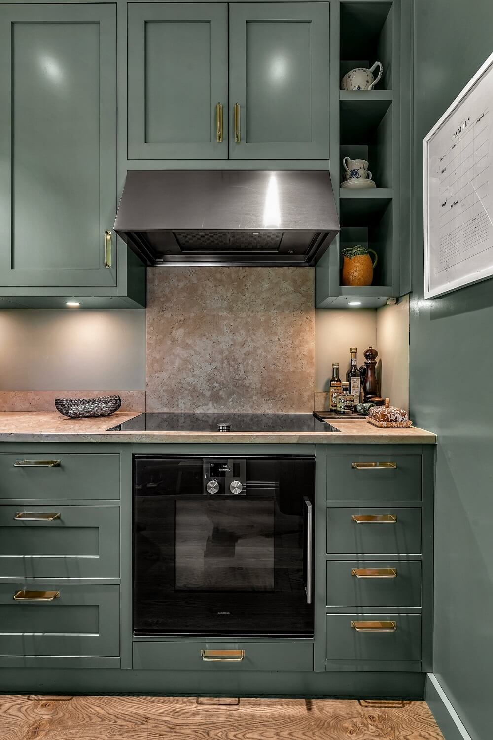 green-kitchen-cabinets-brass-handles-nordroom
