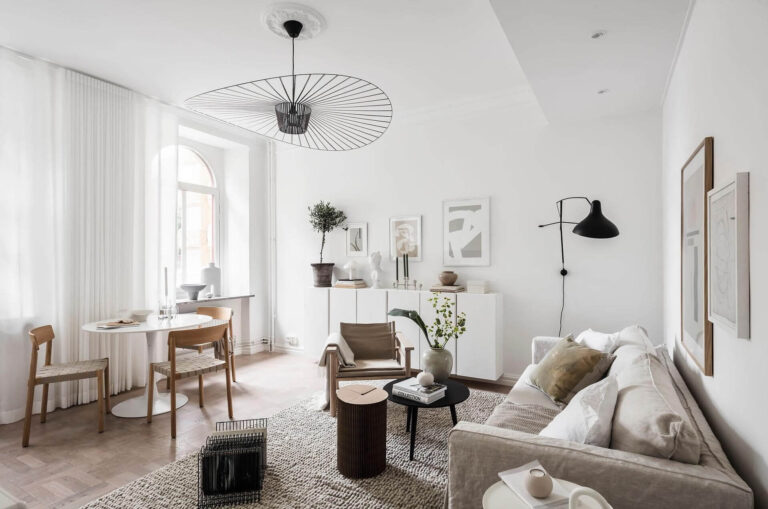 A Tiny and Stylish Nordic Apartment - The Nordroom