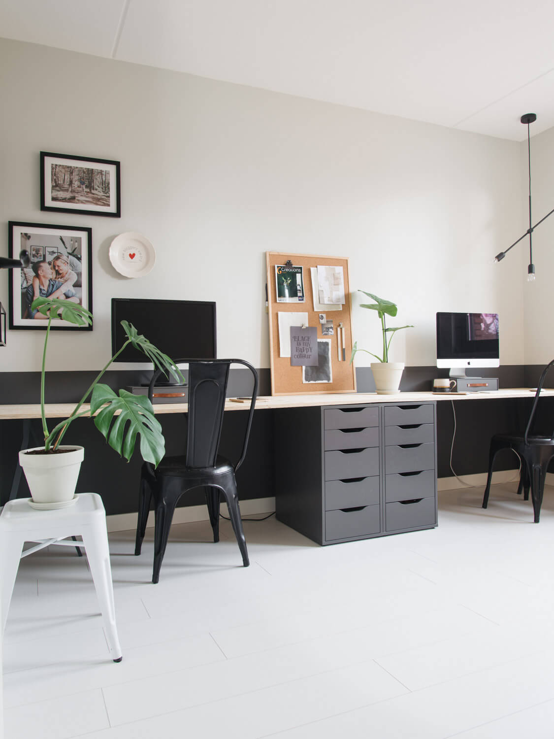 double-desk-black-ikea-alex-nordroom