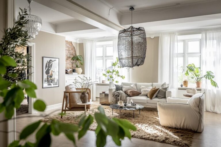 Picture of Magical Light in a Stylish Scandinavian Apartment - The Nordroom