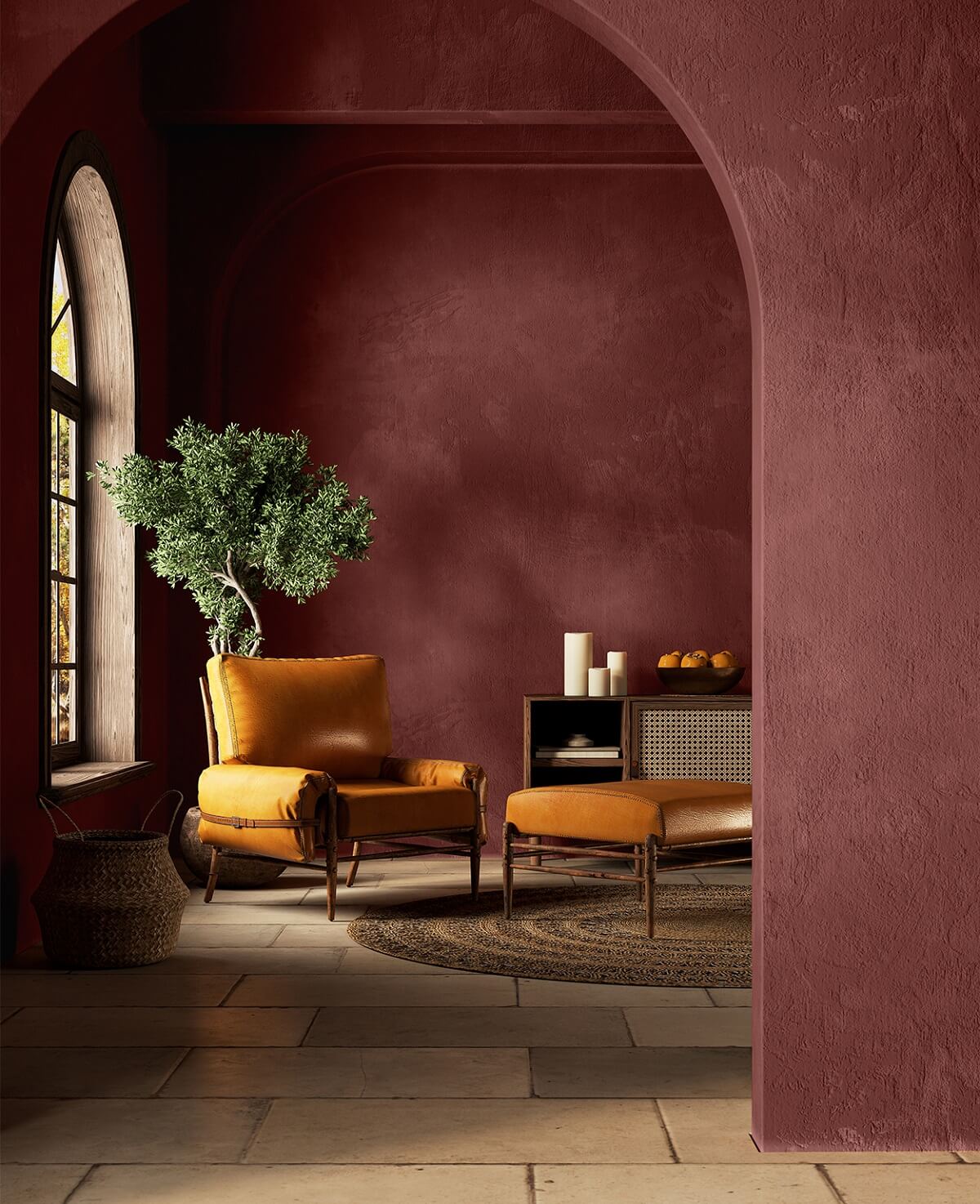 sitting-room-arch-sherwin-williams-lore-color-palette-nordroom