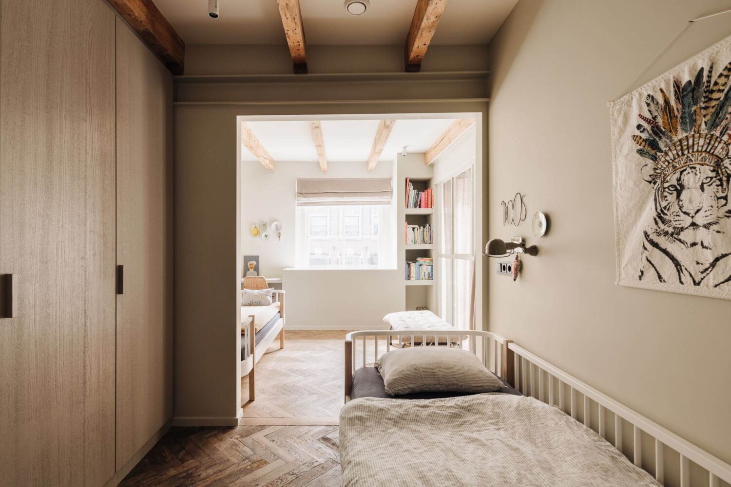 double-kids-bedroom-built-in-wardrobes-loft-amsterdam-nordroom