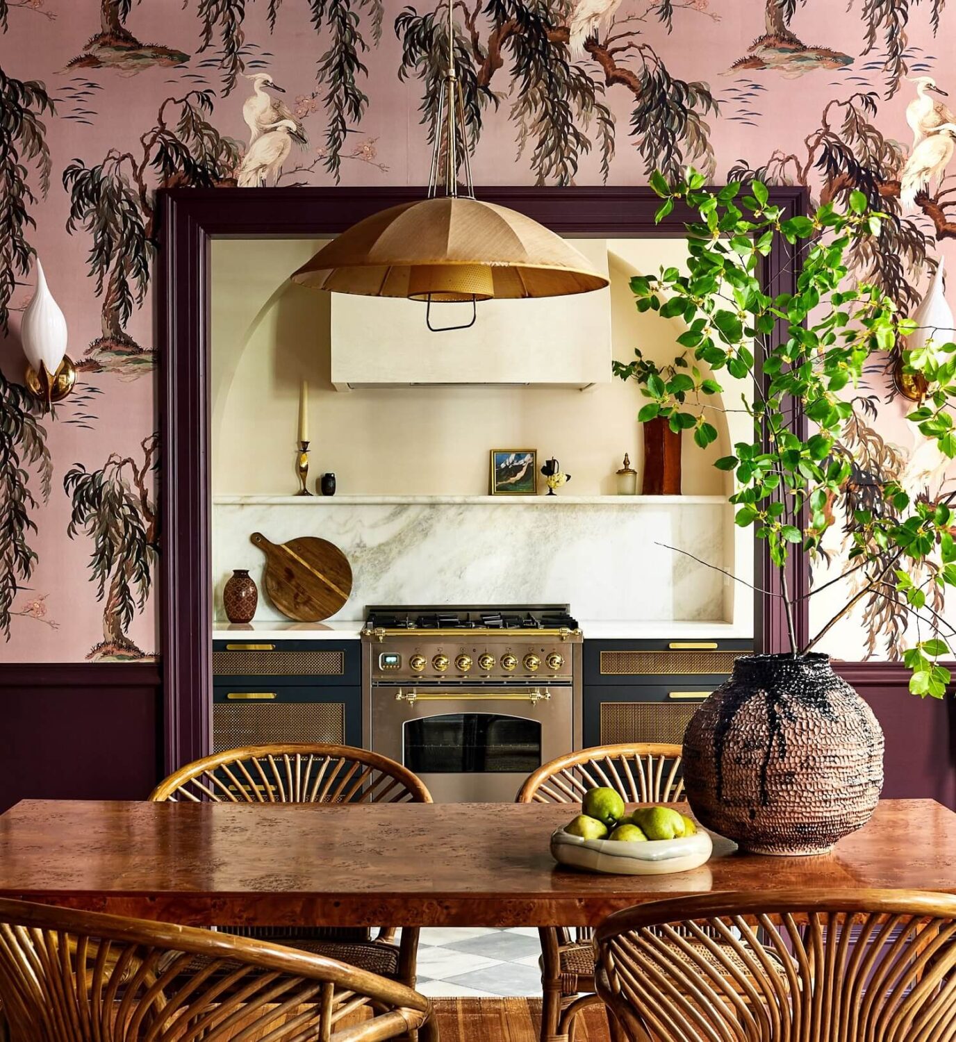 house-of-hackney-zeus-wallpaper-dining-room-kitchen-wicker-chairs-nordroom