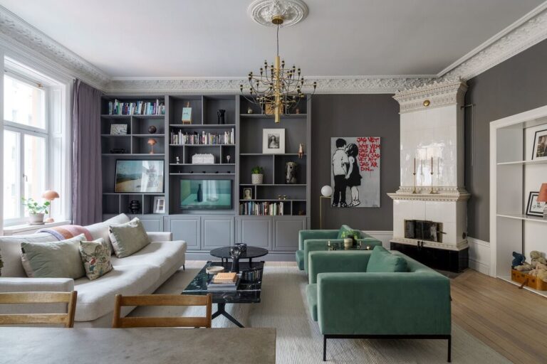 Architectural Digest Homepage - Classic Nordic Apartment Renovation Design