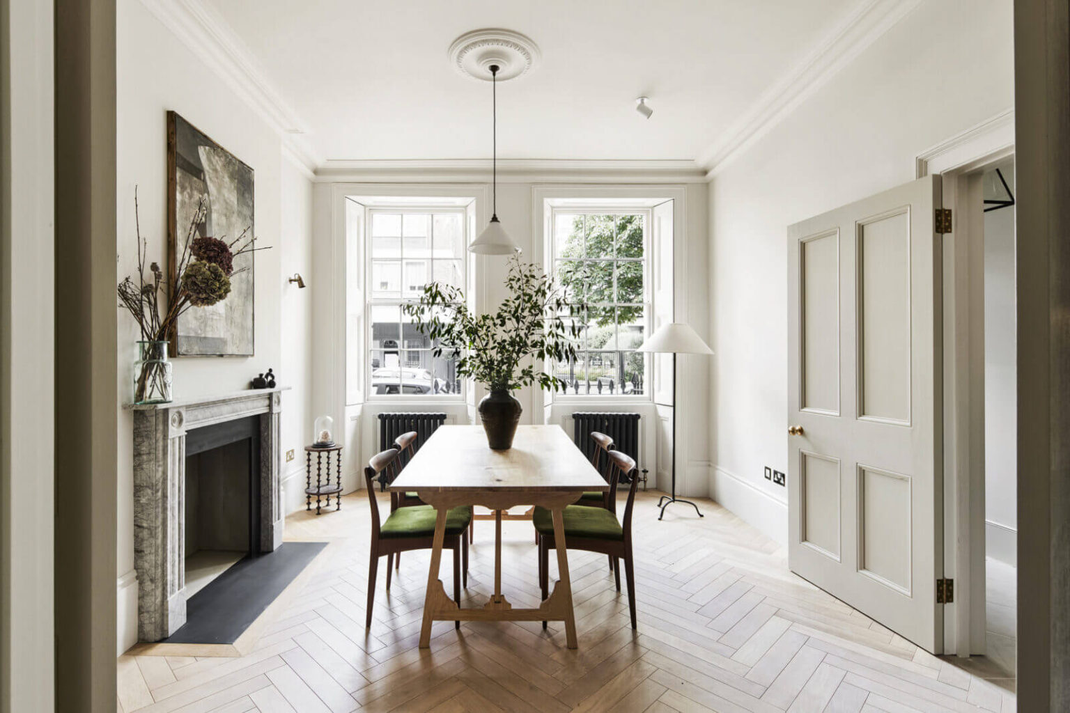 A Stylish Regency Townhouse in London - The Nordroom