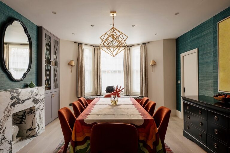 A Unique Colorful Family Home in London - The Nordroom