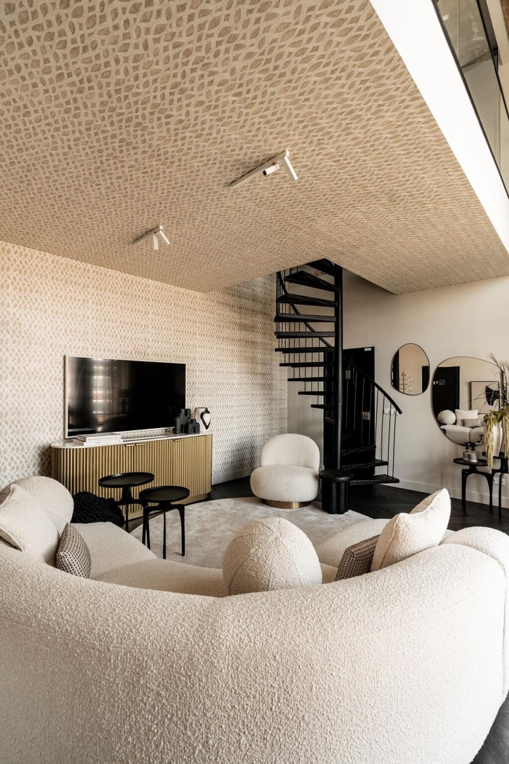 Photo inspiration: A Stylish Monochrome Penthouse In A Former Prison Building Photo Inspiration