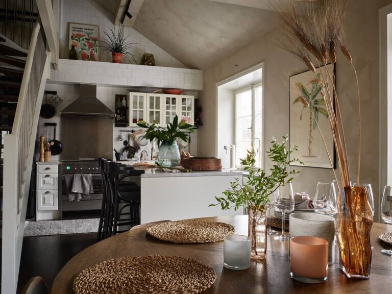 A Swedish Maisonette with a Charming Kitchen - The Nordroom
