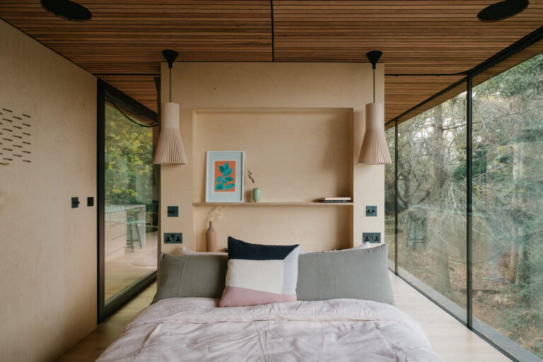 A Modern Woodland Lodge with A Scandi Interior - The Nordroom