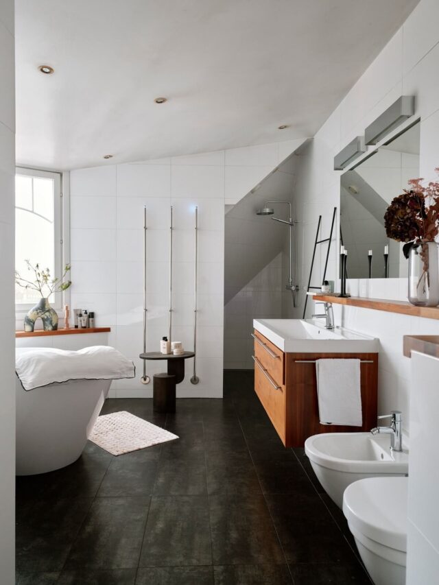 A penthouse in Norway inspired by the wabi-sabi philosophy - Unique Scandinavian Penthouse Apartment Tow