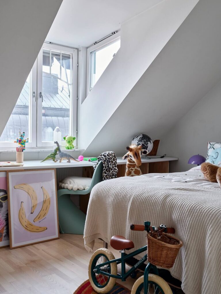 Picture of Pastel Color Accents in a Scandinavian Penthouse Apartment - The Nordroom