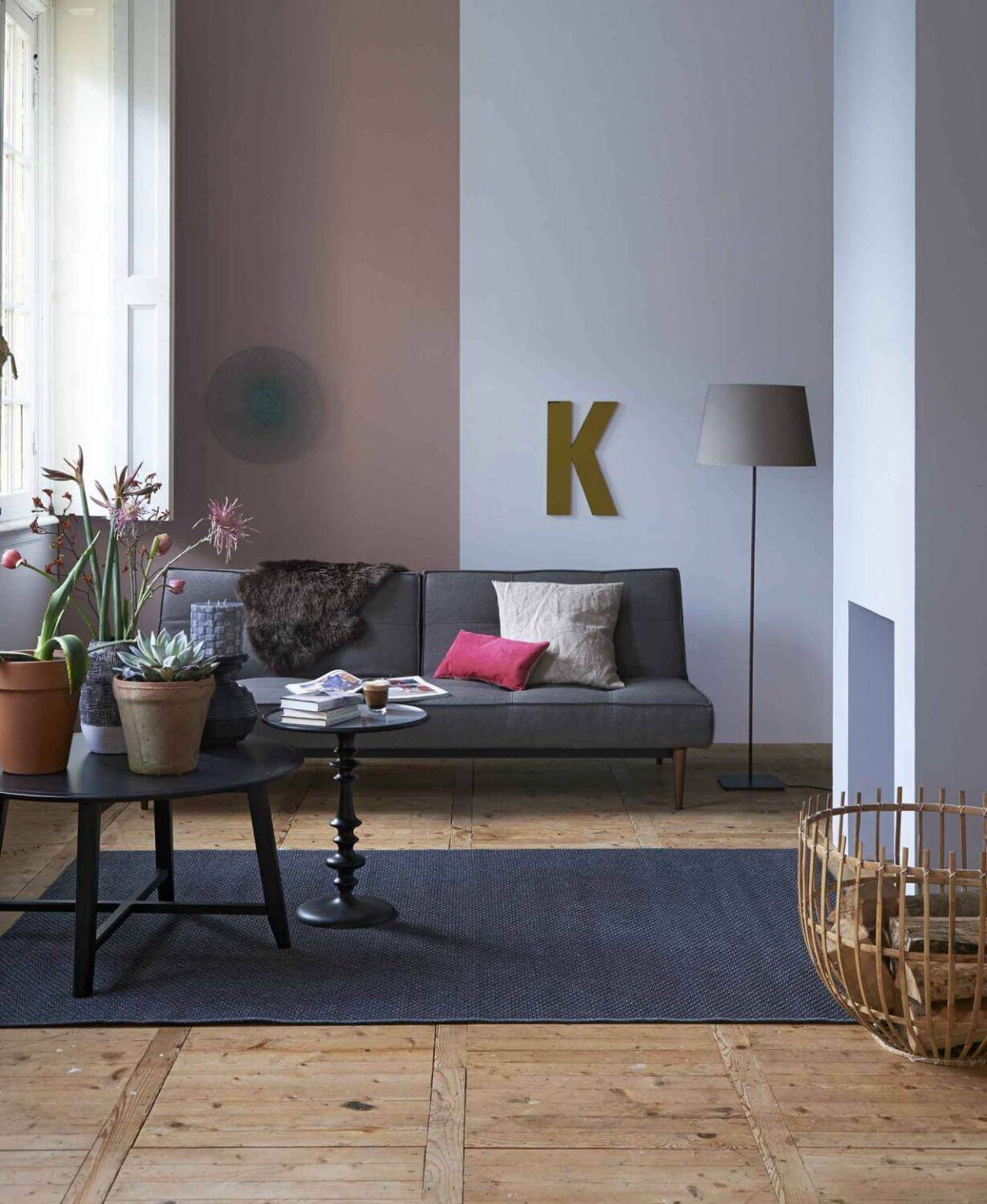 Two Tone Walls Ideas Create A Color Blocking Accent Wall The
