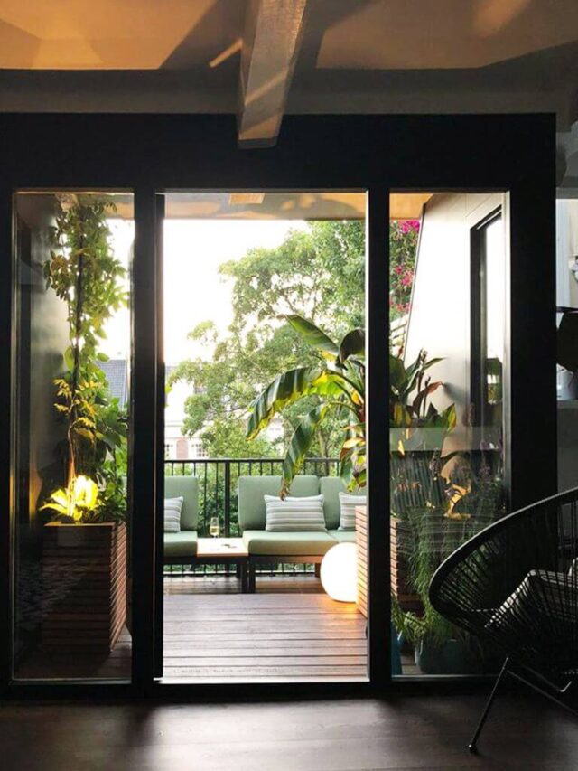 An Amsterdam Penthouse with Green Color Accents - The Nordroom - Green Penthouse Flats