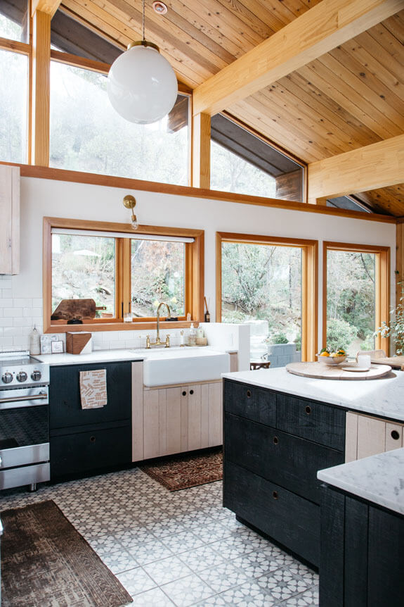 dark-blue-beige-kitchen-cabinets-wooden-ceiling-nordroom