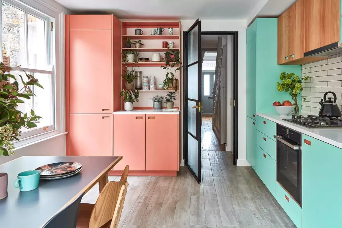 two-toned-kitchen-cabinets-coral-blue-nordroom