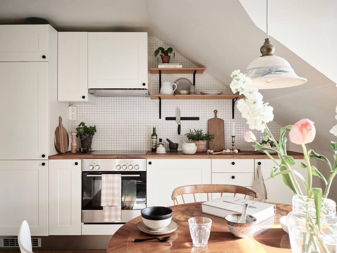 white-kitchen-slanted-walls-shelves-nordroom