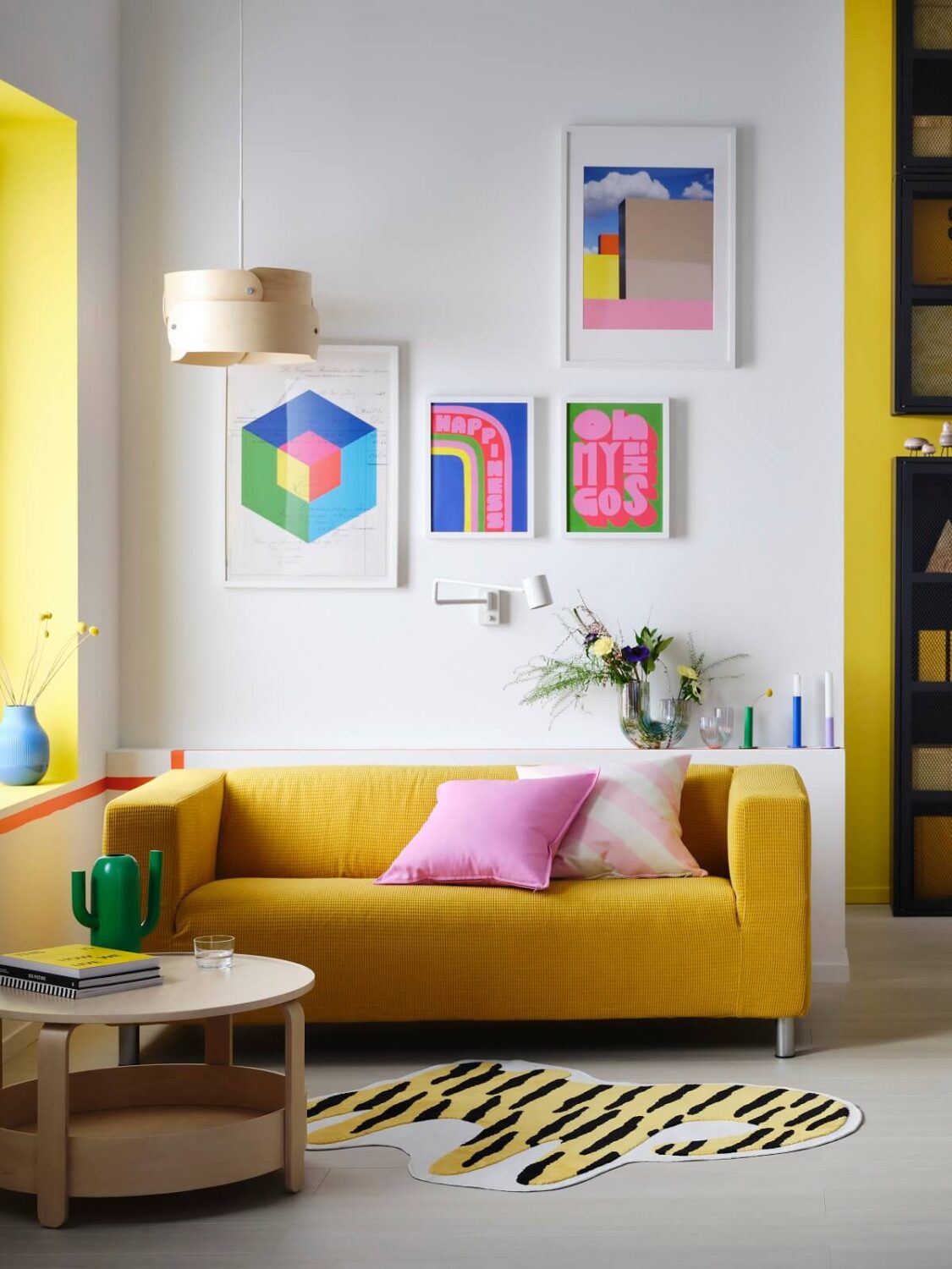 IDROTTSHALL-rug-yellow-KLIPPAN-sofa-cover-nordroom