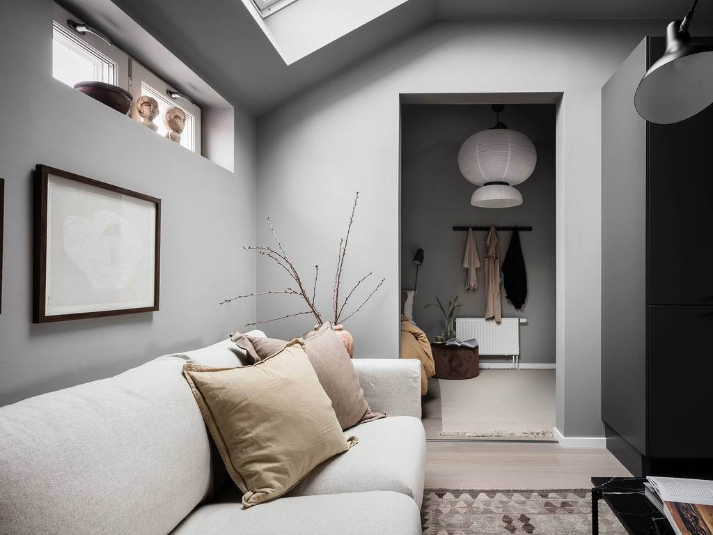 gray-attic-apartment-skylight-bedroom-niche-nordroom