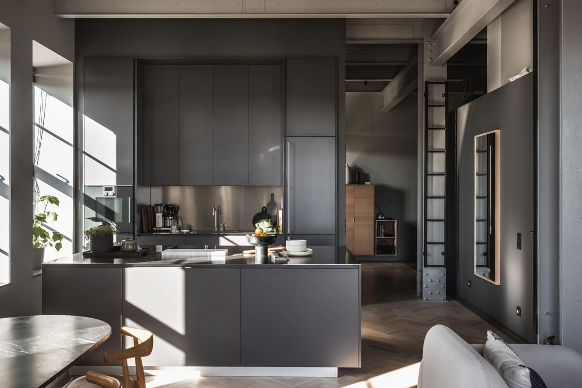 gray-modern-kitchen-floor-to-ceiling-cabinets-nordroom