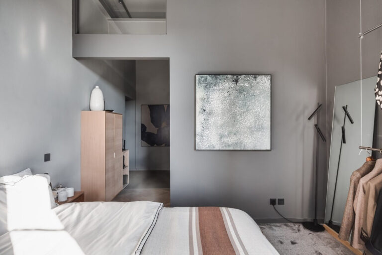 Picture of A Modern Gray Industrial Apartment - The Nordroom
