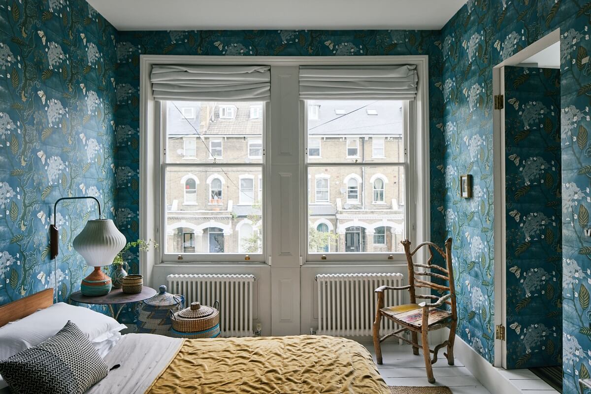 bedroom-blue-linocut-block-print-design-walls-nordroom