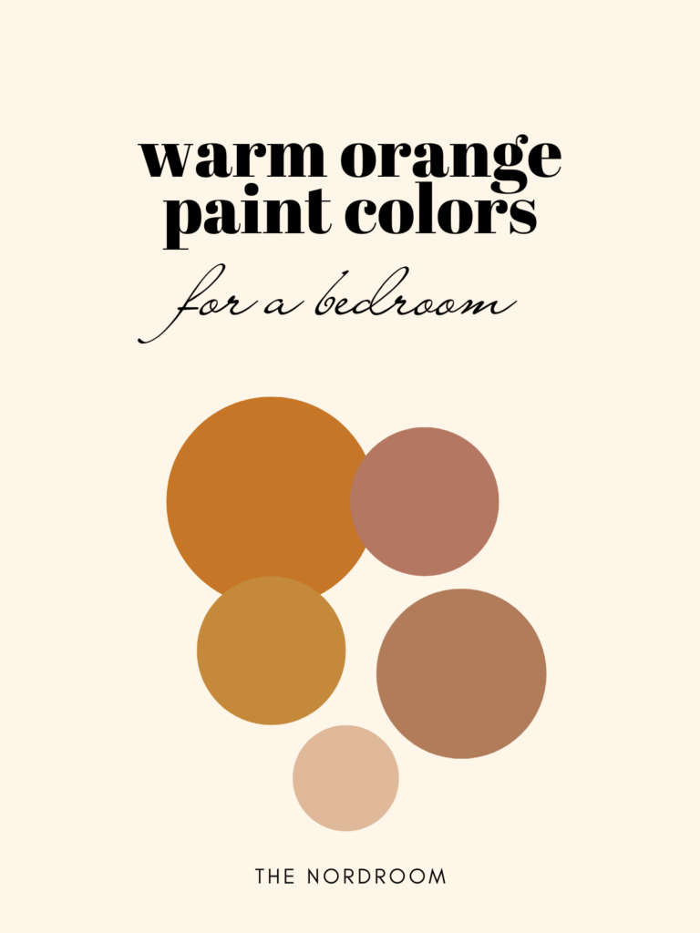 The Best Warm Paint Colors for a Bedroom - The Nordroom