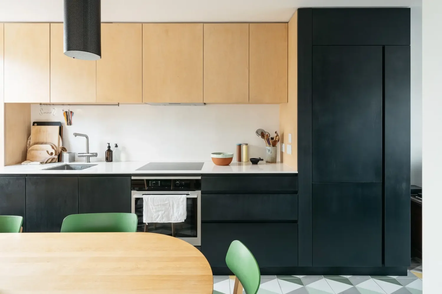 black-wood-birch-ply-kitchen-cainets-nordroom