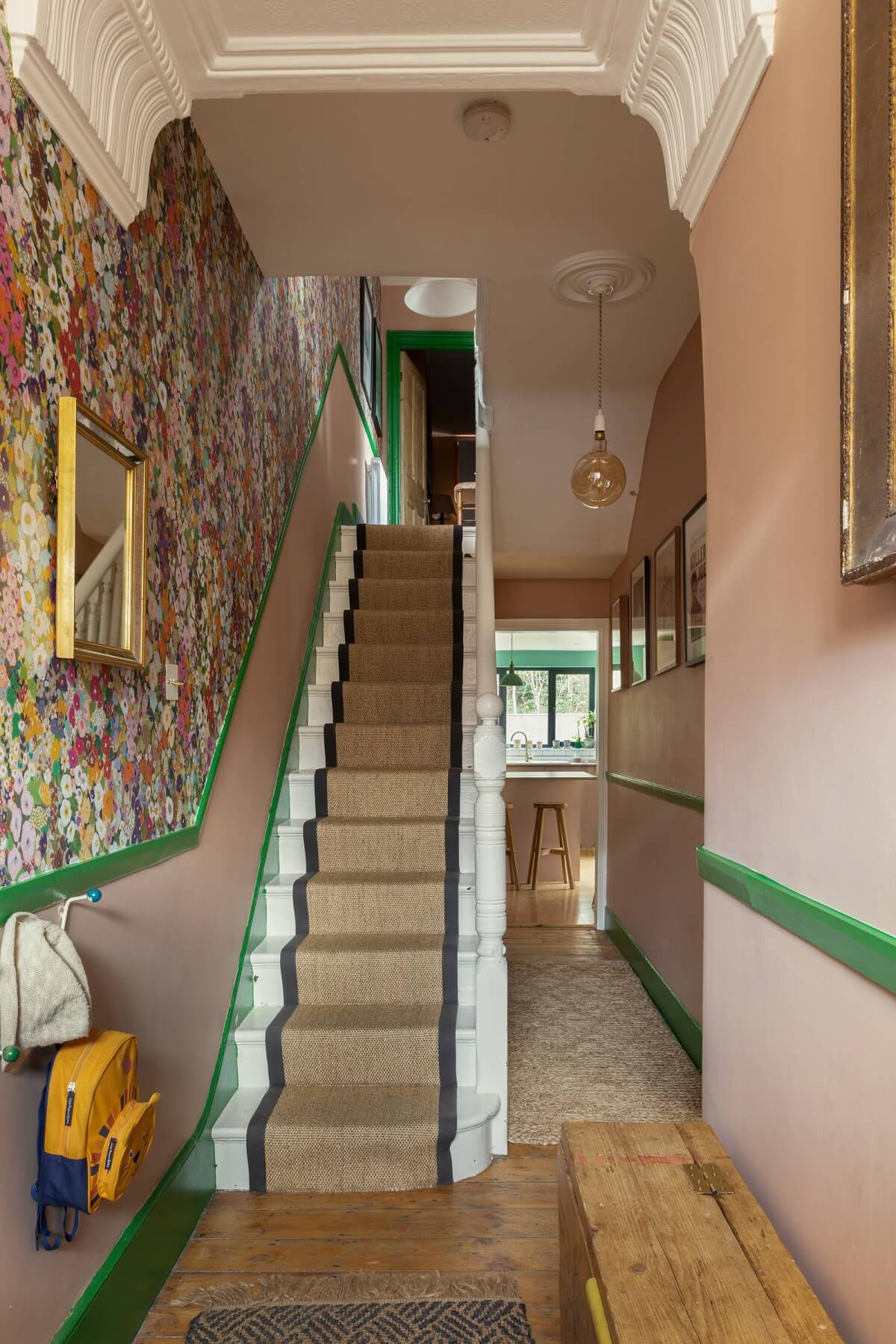 Colorful Rooms in a Family Home in London