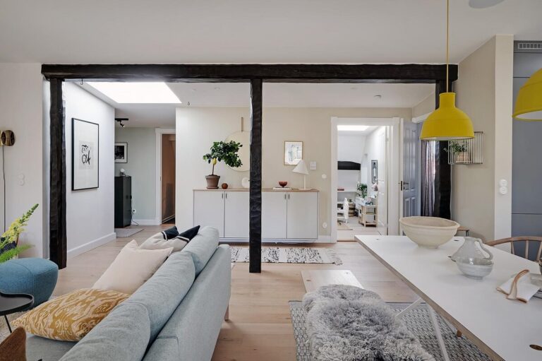 Picture of A Modern Scandinavian Attic Apartment - The Nordroom