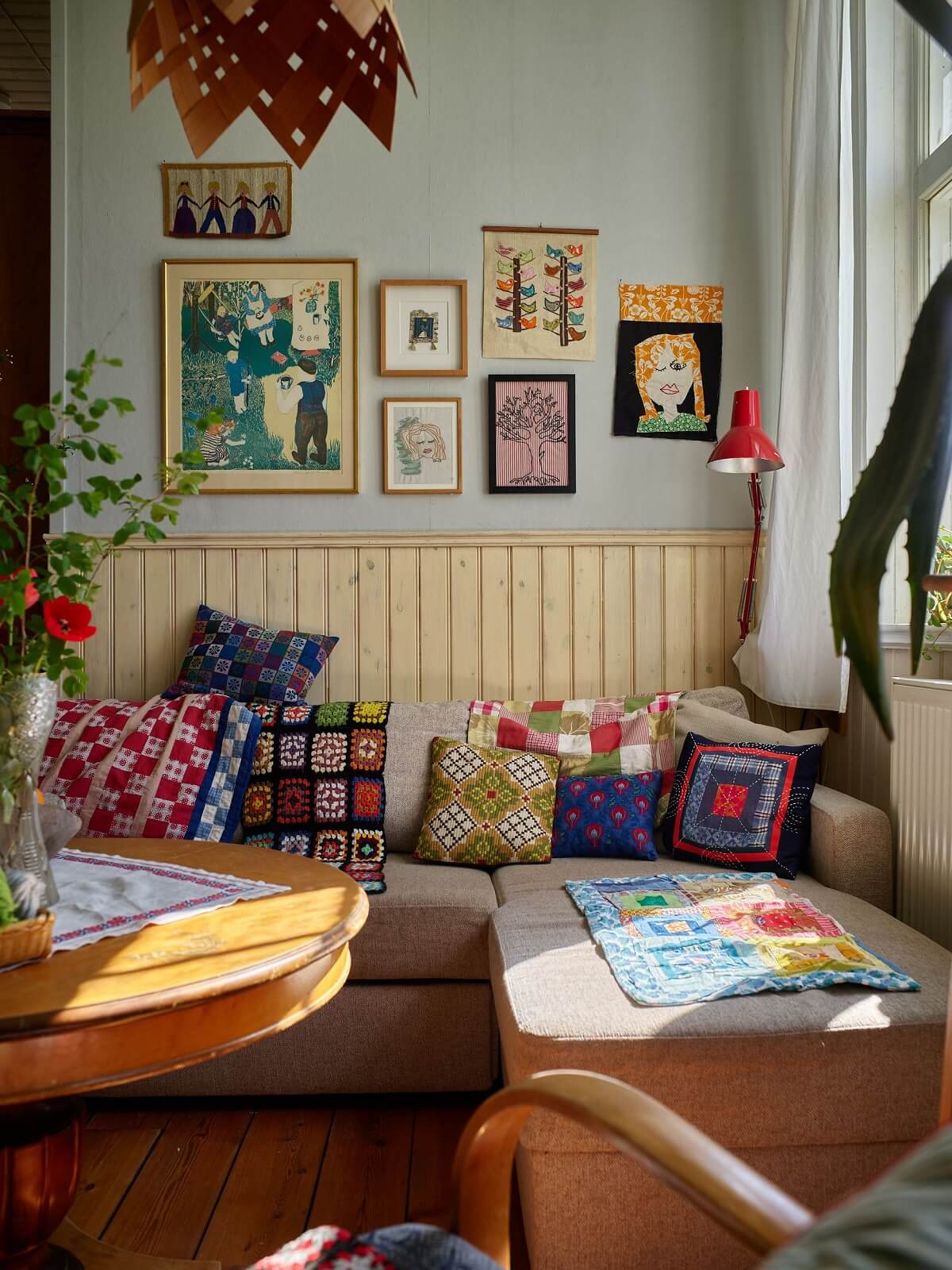 A Vintage Colorful Family Home in the Swedish Countryside