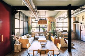 View of An Industrial Warehouse Apartment in London - The Nordroom