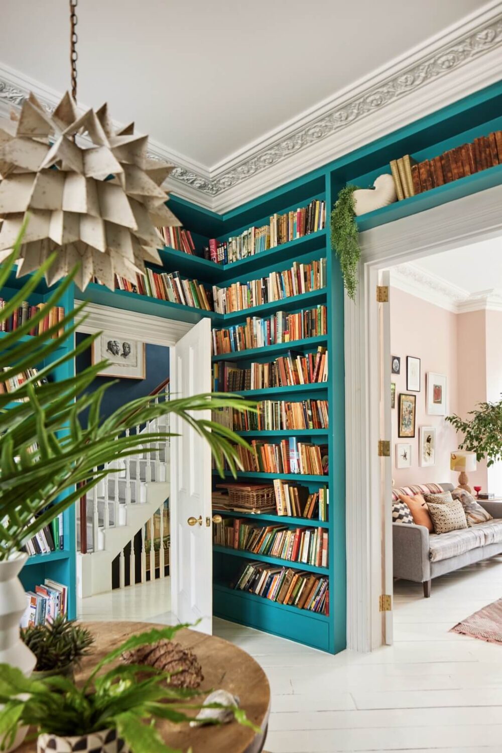 reading-room-teal-bookcases-nordroom