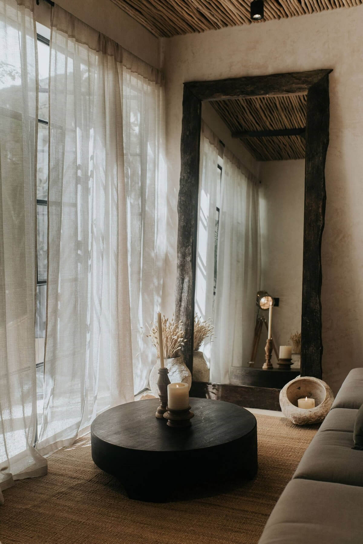 Rustic Wooden Elements in a Stylish Tulum Airbnb - The Nordroom