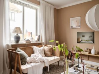 Photo inspiration: Gallery Detail: A Warm Beige Studio Apartment In Sweden