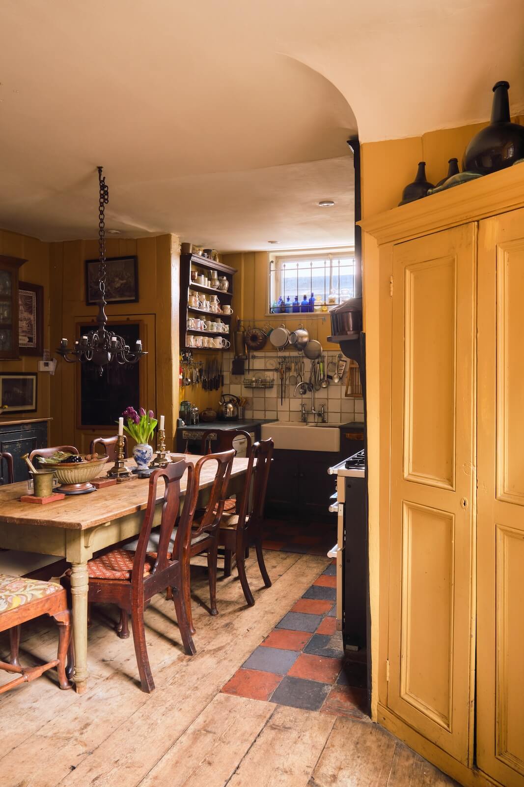 An English Home Packed with History and Color