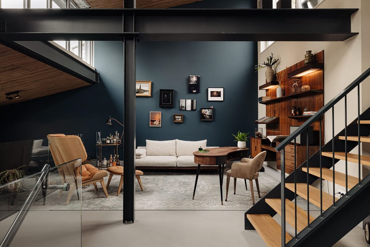 An Industrial Loft Home in Amsterdam