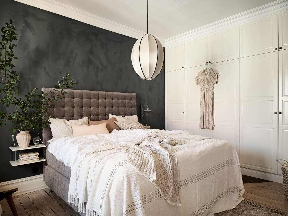 bedroom-dark-gray-wall-floating-nightstand-nordroom