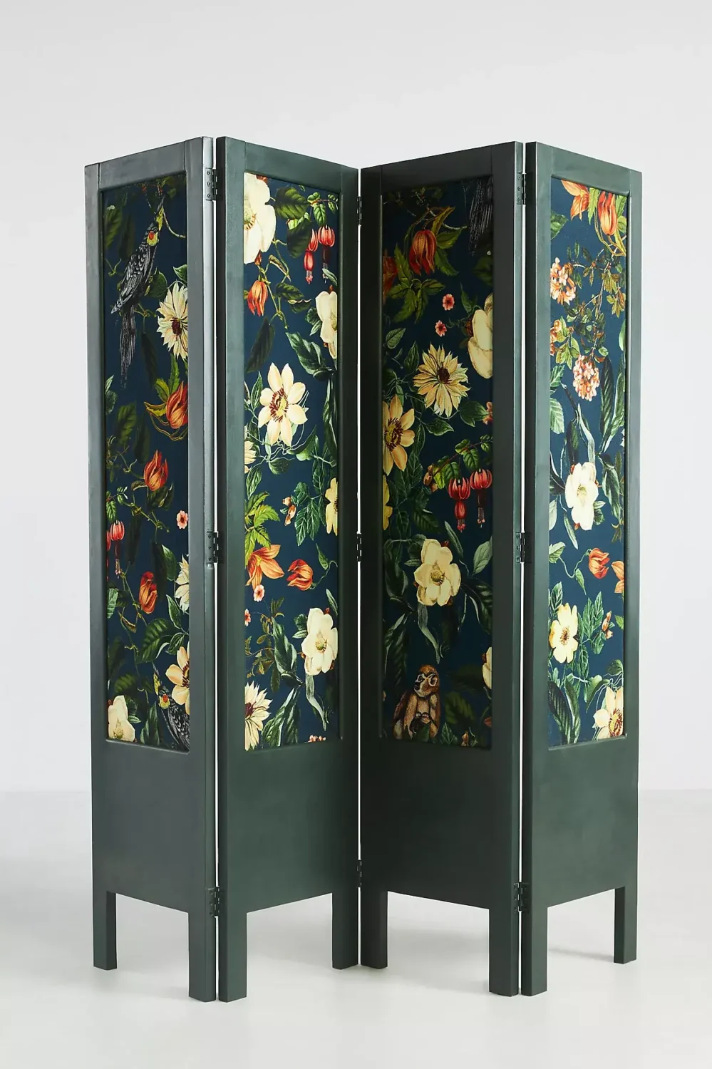 floral upholstered room divider studio anthropologie