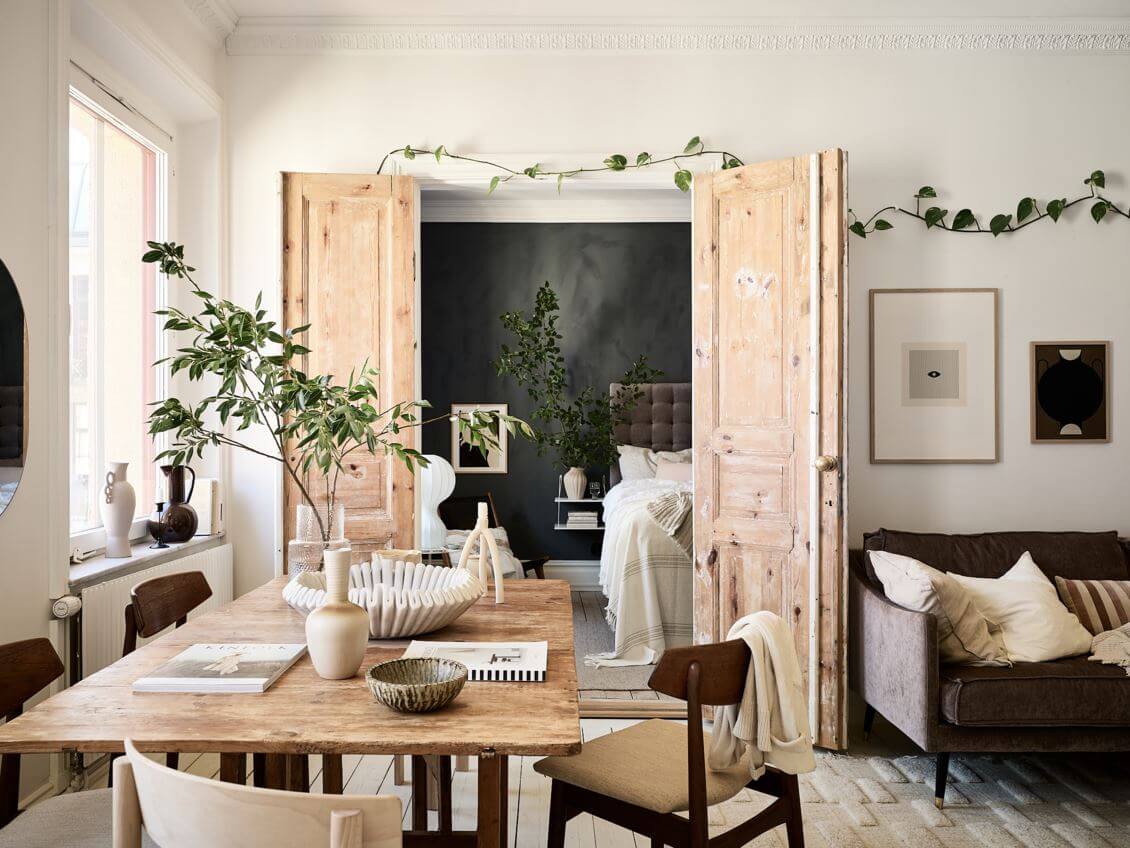 living-room-dining-table-double-wooden-doors-nordrom