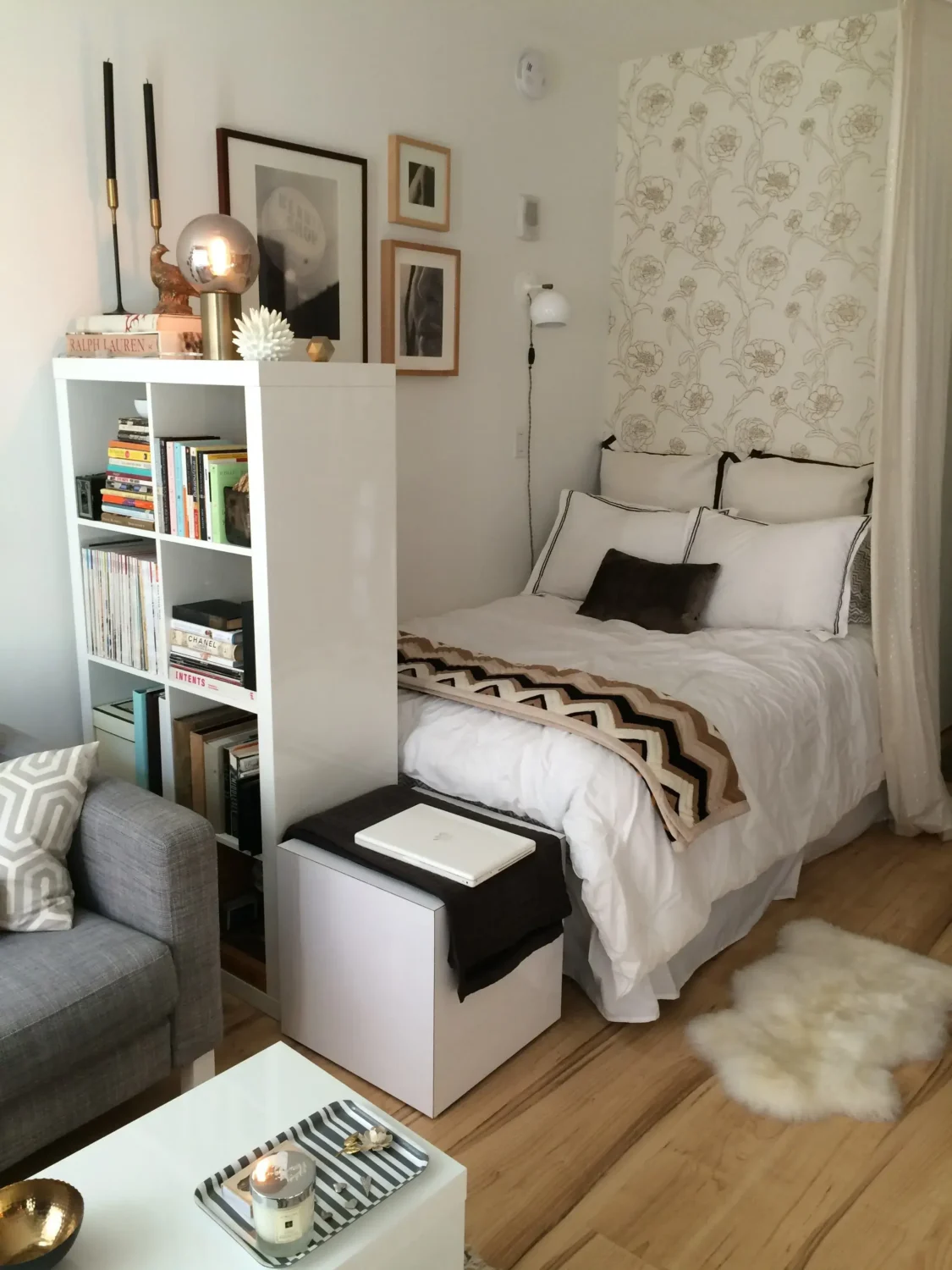 studio-apartment-kallax-bookcase-curtain-room-divider-nordroom
