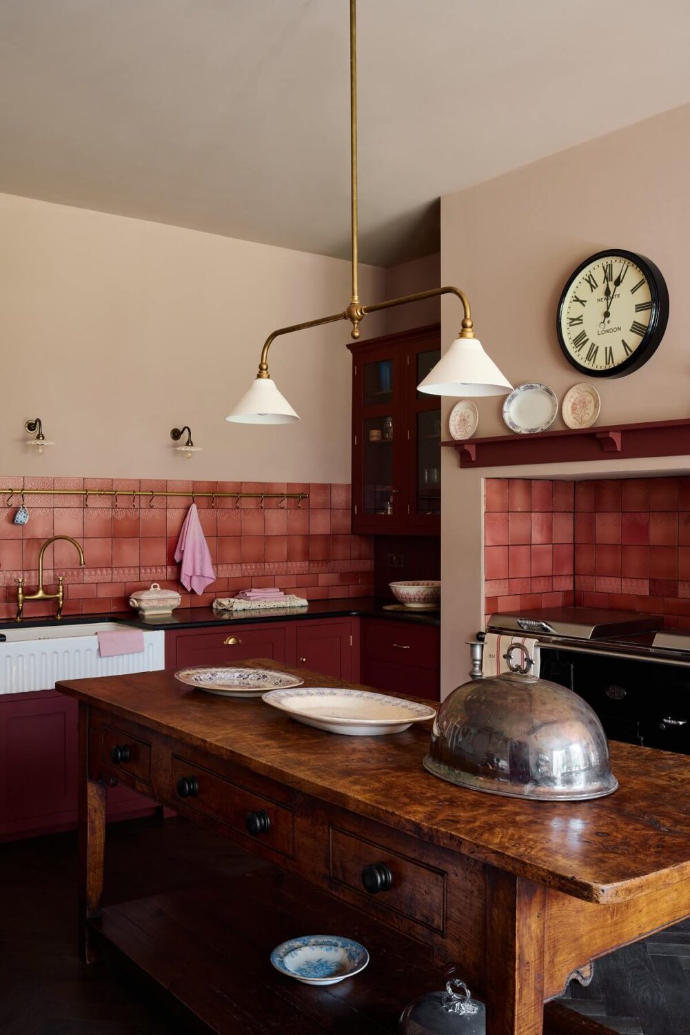 vintage-prep-table-island-devol-kitchen-pink-tiles-nordroom