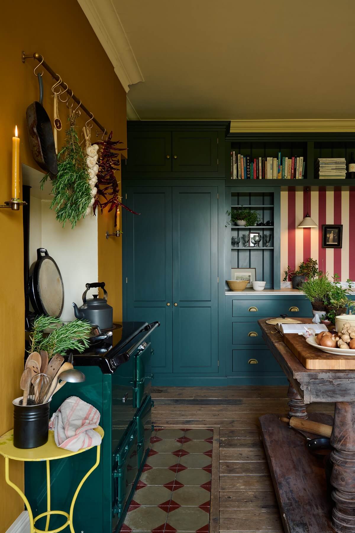 A Colorful deVOL Kitchen by Clarence & Graves