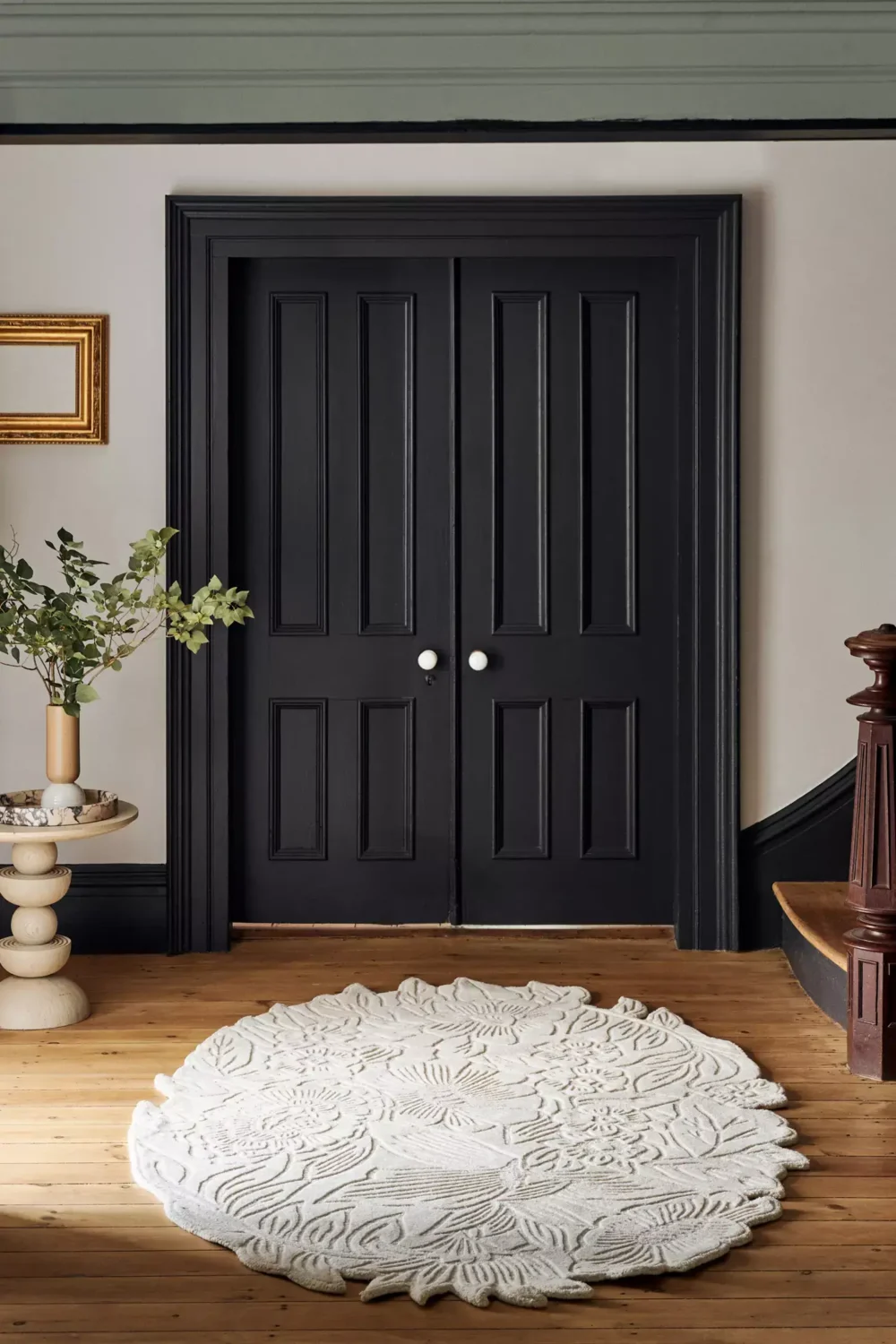 dark gray black indoor doors behr color of the year nordroom