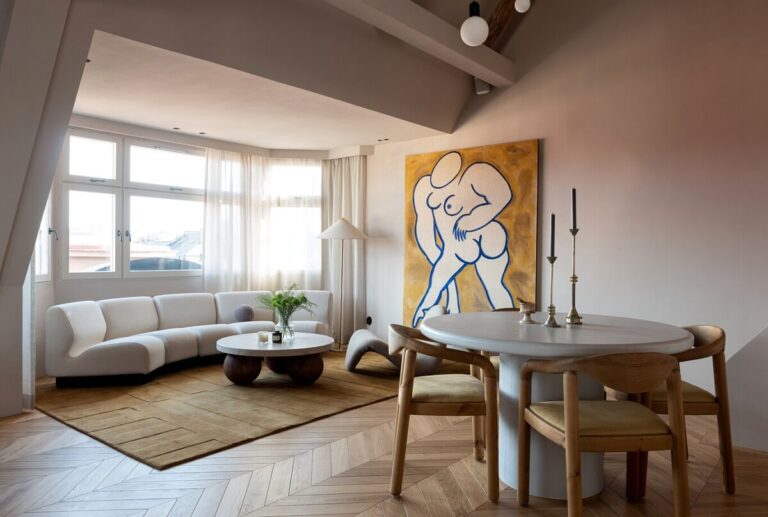 View of A Luxurious Penthouse Apartment in Stockholm - The Nordroom